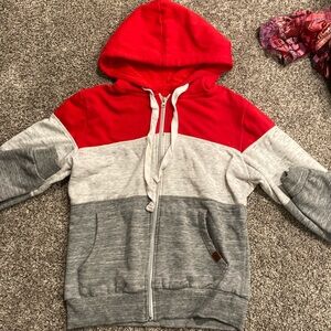 Soft zip up hoodie